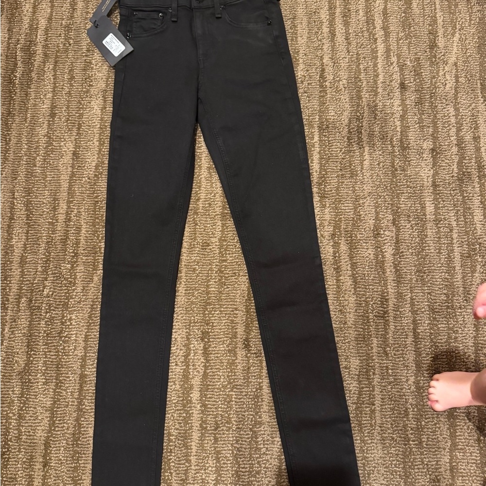 rag & bone Women Skinny Jeans Black